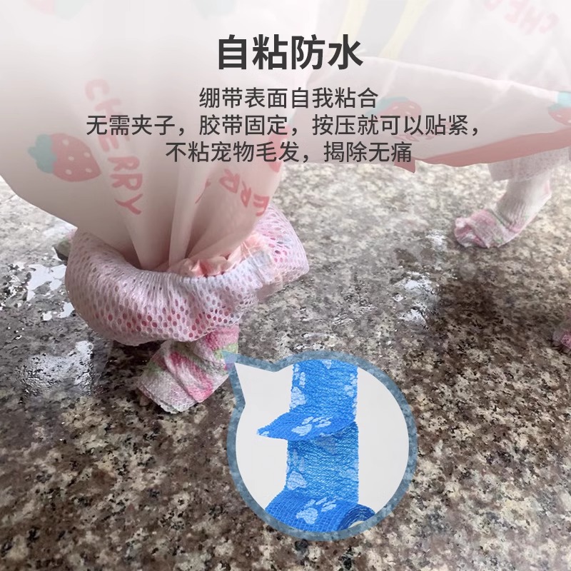 给爱宠贴心防护：宠物狗狗配饰防滑脚套为何风靡宠物圈