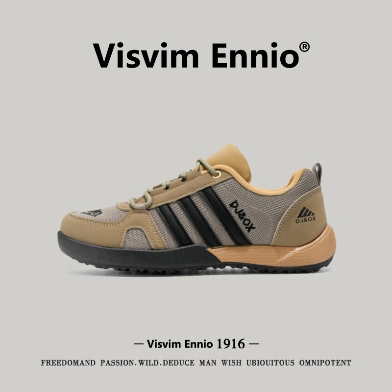 Visvim Ennio男鞋夏季2025新款休闲运动鞋男士防滑防臭阿甘工作鞋