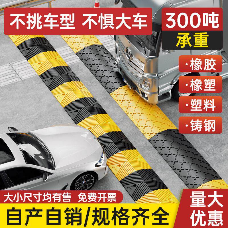 橡胶减速带家用神器!门口限速缓冲神器,马路安全新宠儿!-减速带减速垄-淘宝好物网