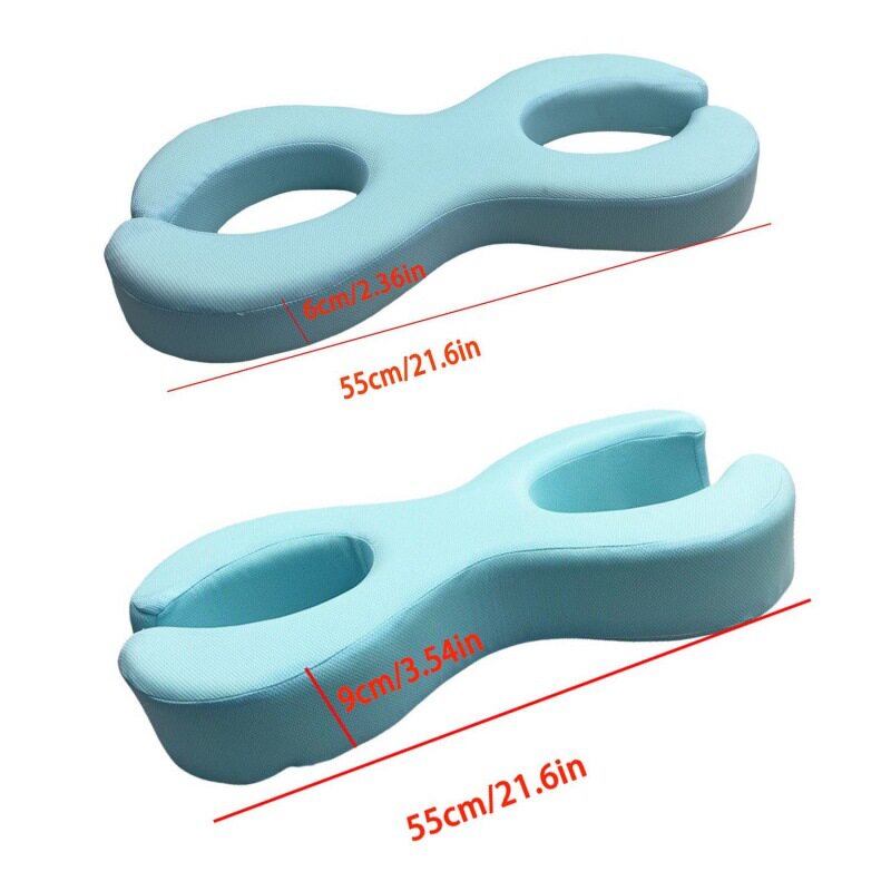 Seitenschläferkissen, Anti-Falten, Nackenschutz, Memory-Foam