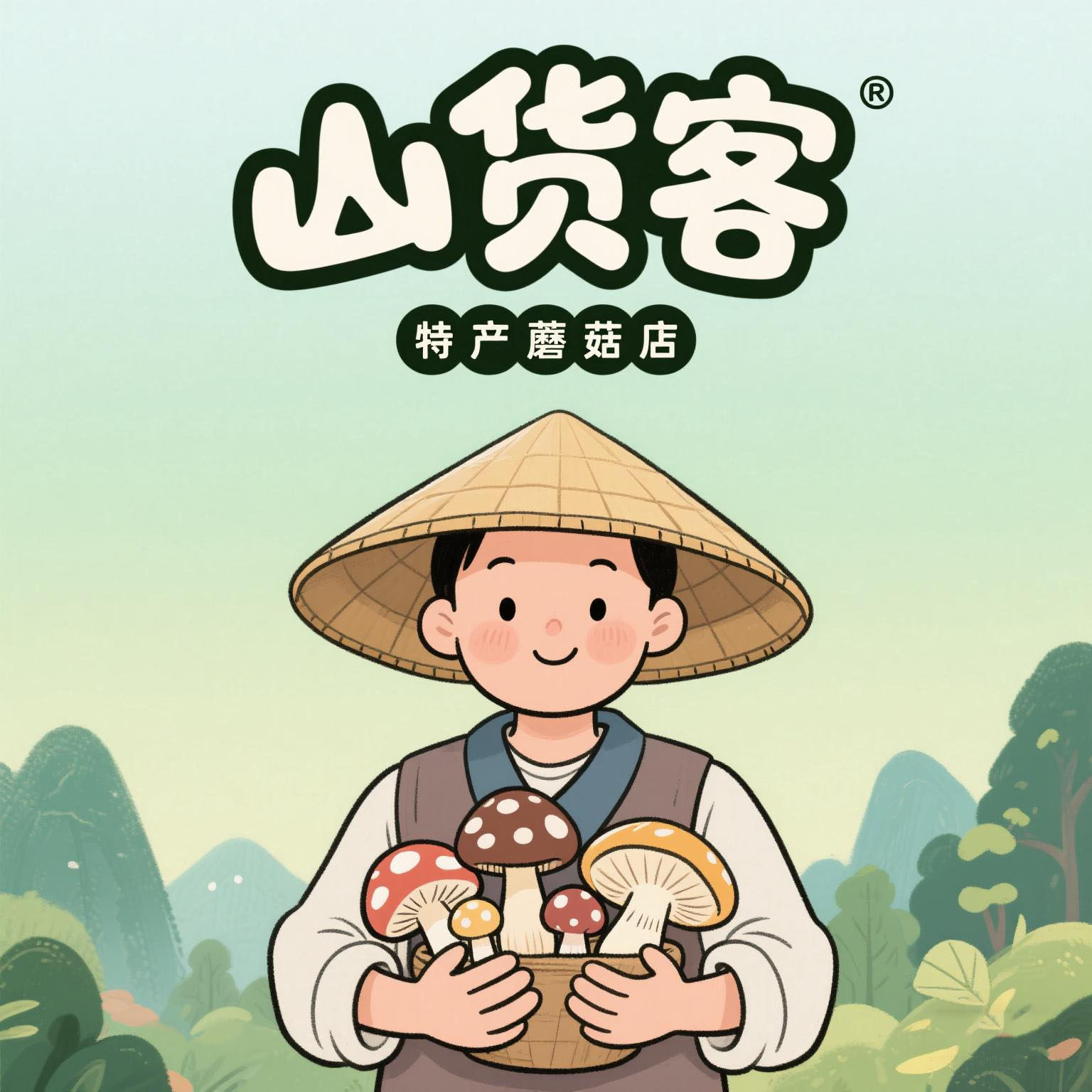 山货客的LOGO