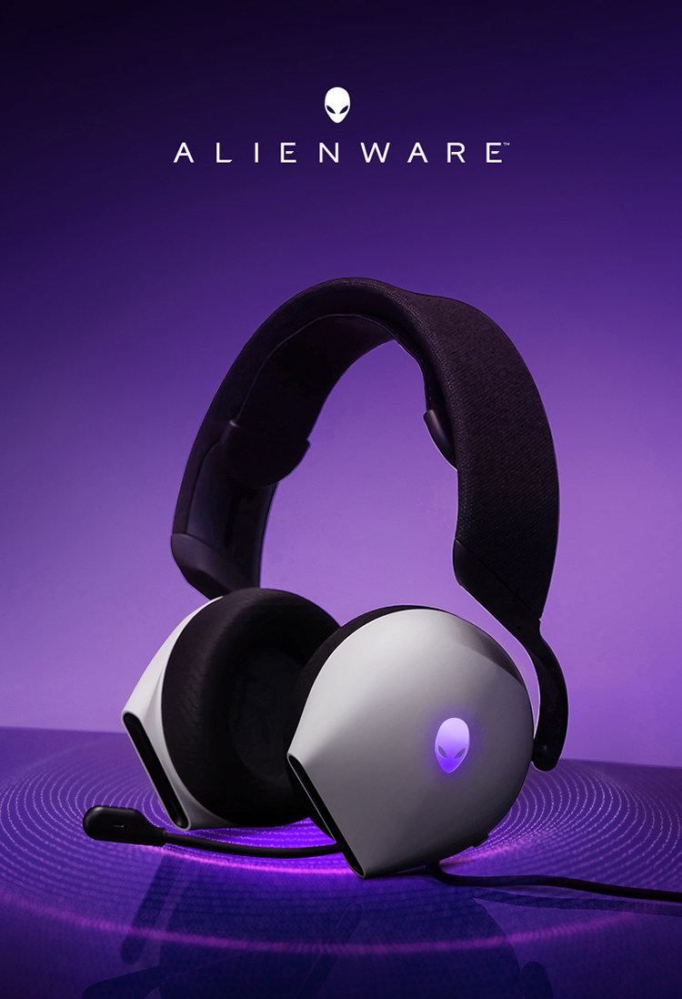 Alienware/外星人AW520H专业电竞游戏AI智能降噪有线头戴式耳机插图1