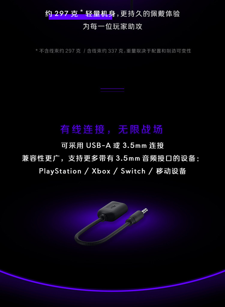 Alienware/外星人AW520H专业电竞游戏AI智能降噪有线头戴式耳机插图6