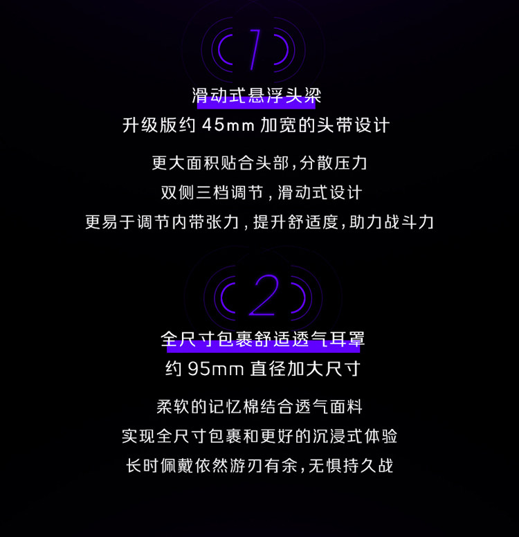 Alienware/外星人AW520H专业电竞游戏AI智能降噪有线头戴式耳机插图4