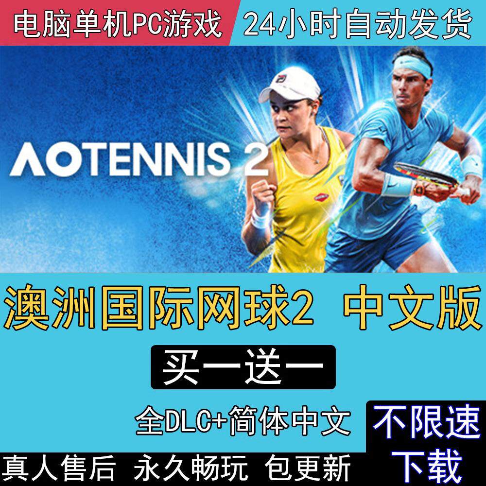 澳洲国际网球2 全DLC中文版免steam怎么双人同屏玩？2025年最新教程_steam游戏_淘宝游戏网