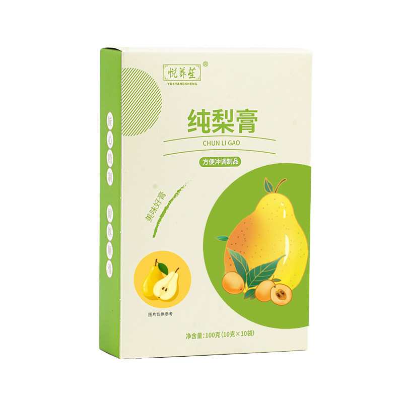 纯梨膏古法熬制膏滋清润喉咙冲饮婴儿童宝宝爱喝水无添加一条10g