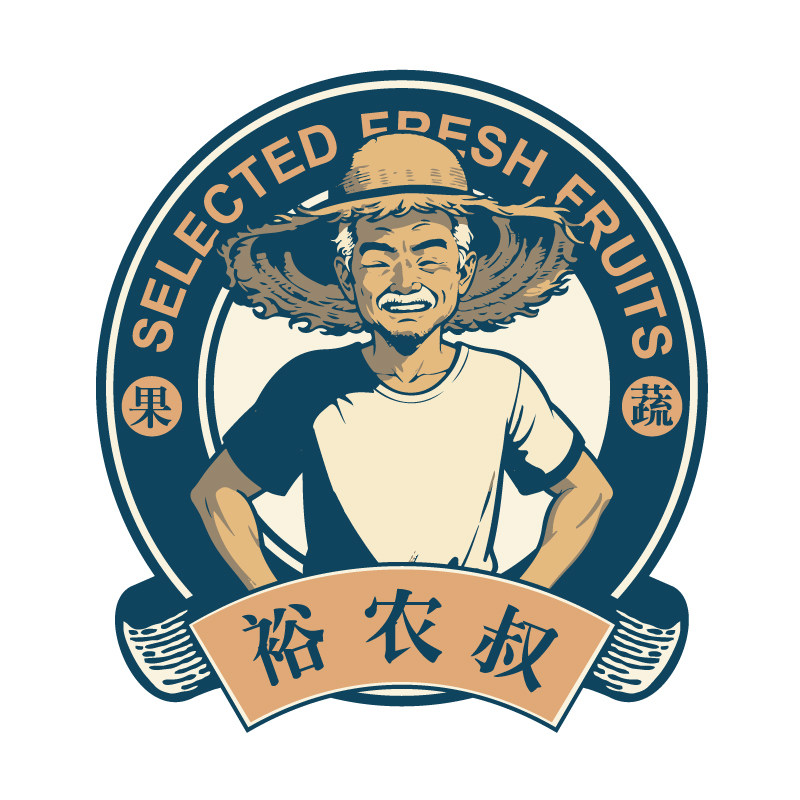 裕农叔水果旗舰店的LOGO