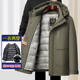 Woodpecker Dad's Winter Coat for Middle-Aged and Elderly Men, Thickened down Jacket for Winter, New Model for Seniors