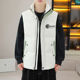 Woodpecker down Cotton Vest for Men 2025 Autumn/Winter Versatile Thickened Warm Sleeveless Jacket Top