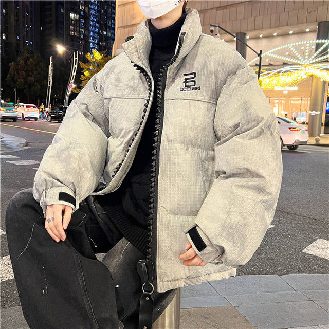 Woodpecker Winter down Cotton Jacket for Boys, Suitable for 12-15 Year Old Middle and High School Students