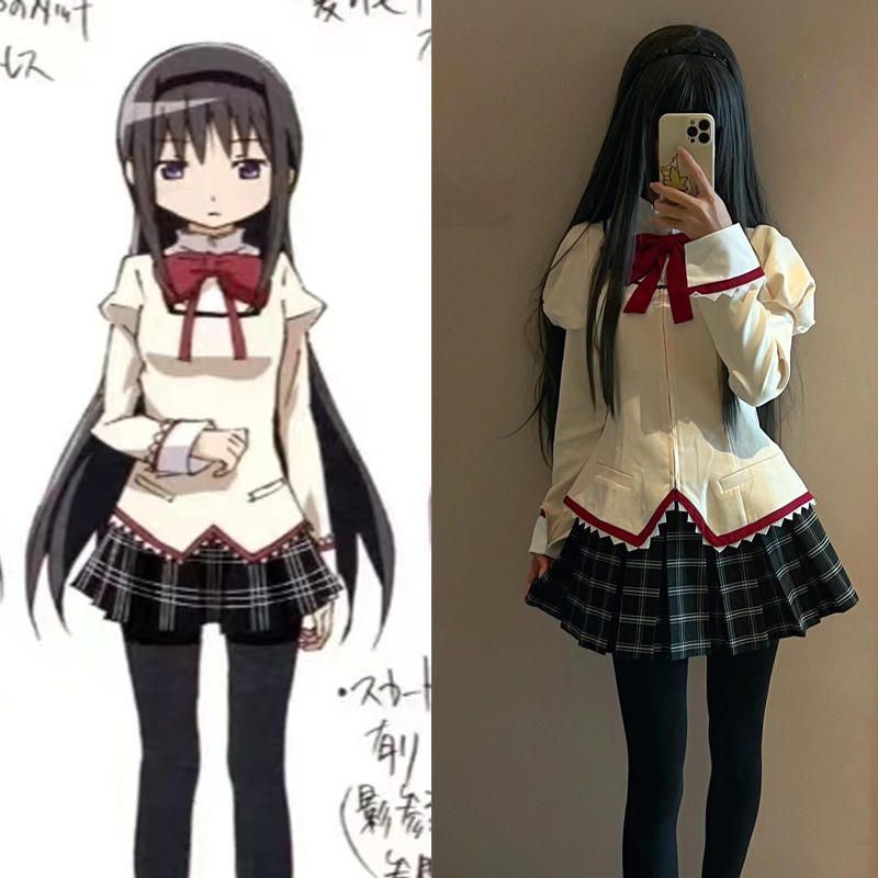 魔法少女まどかコスプレ制服学生服鹿目まどか暁美ほむらさやかコスプレ制服コスプレ