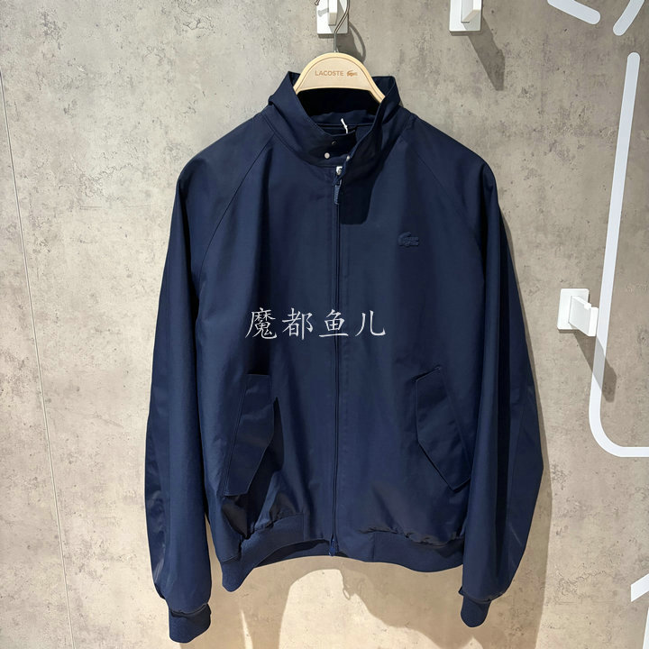 Bh7029-98 French Crocodile Lacoste 2025 Autumn and Winter Men's Fashionable Simple Jacket