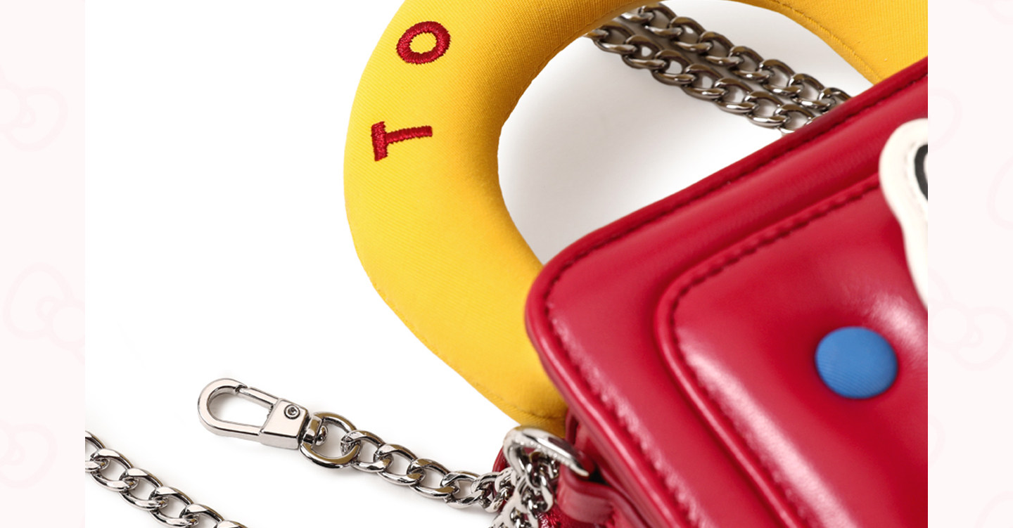 TOUTOU Faux Leather Magnetic Snap Shoulder Bag