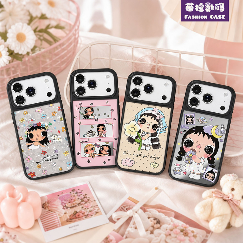 Magsafe Magnetic Mirror Yuy Xiaoyu Phone Case 18Promax Suitable for Iphone17Promax Artistic Cute Illustration 13/14/15 Anti-Fall Apple 16Promax Protective Case New Model Magsafe Magnetic Mirror Yuy Xiaoyu Phone Case 18Promax Suitable for Iphone17Promax Artistic Cute Illustration 13/14/15 Anti-Fall Apple 16Promax Protective Case New Model