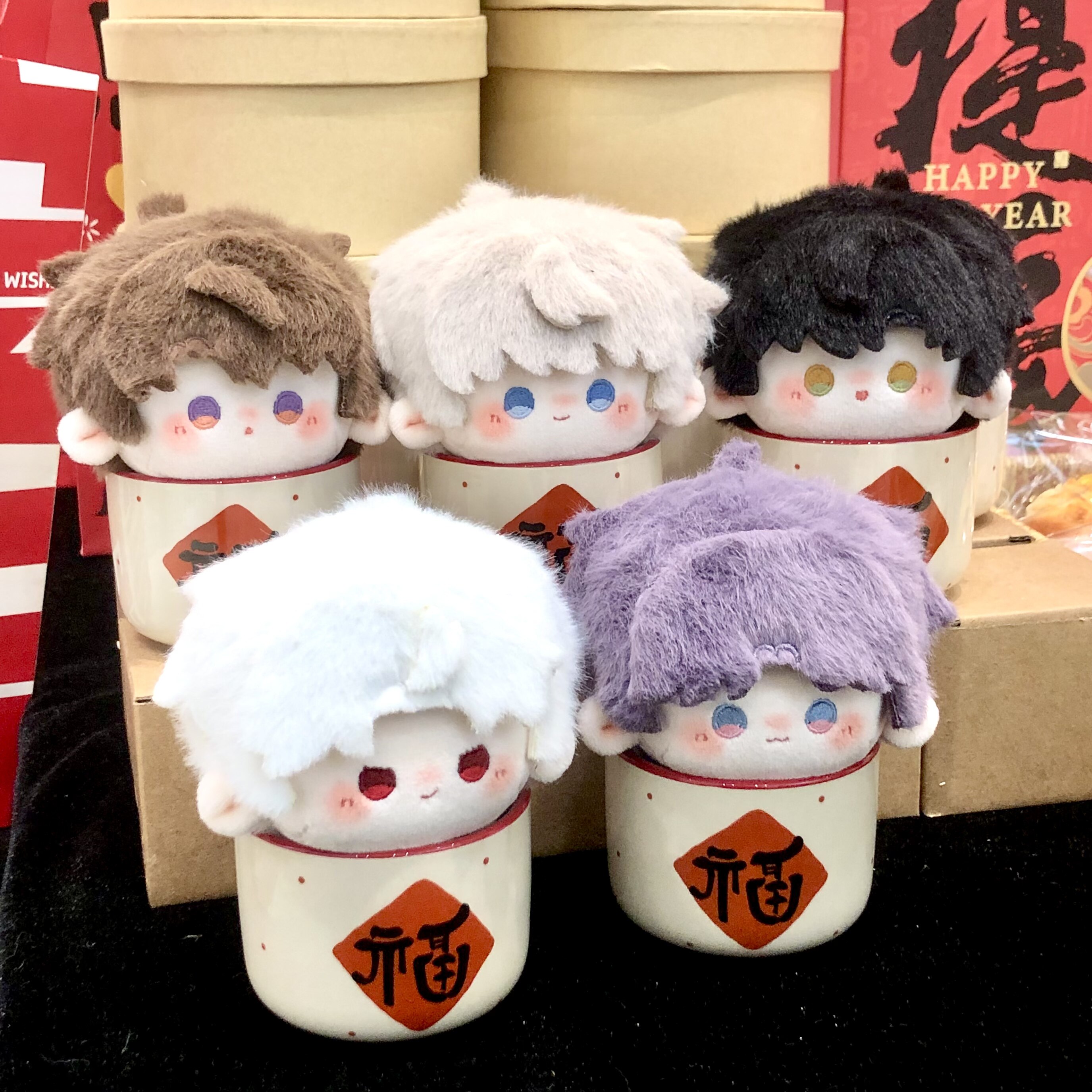 Love and Deepspace Fan-Made 3.94 in Printed Plush Dolls