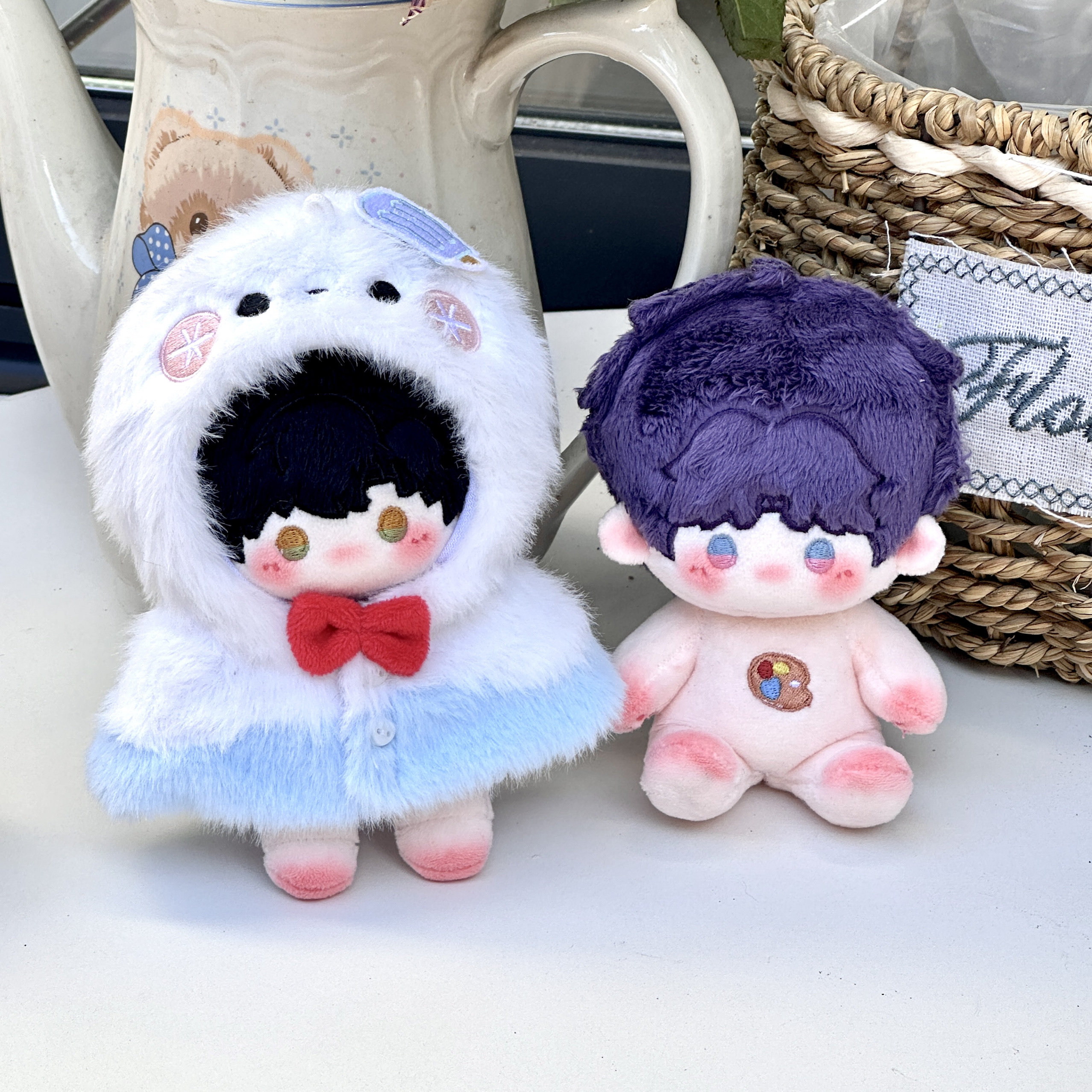 Love and Deepspace Fan-Made 3.94 in Plush Doll Cape Outfits