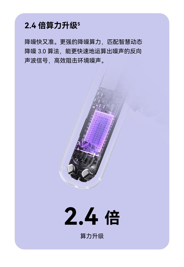 【Hong Kong Direct Mail】 Huawei FreeBuds 6i Wireless Bluetooth Earphones Midnight Black *1 Super Magnetic Surge Bass