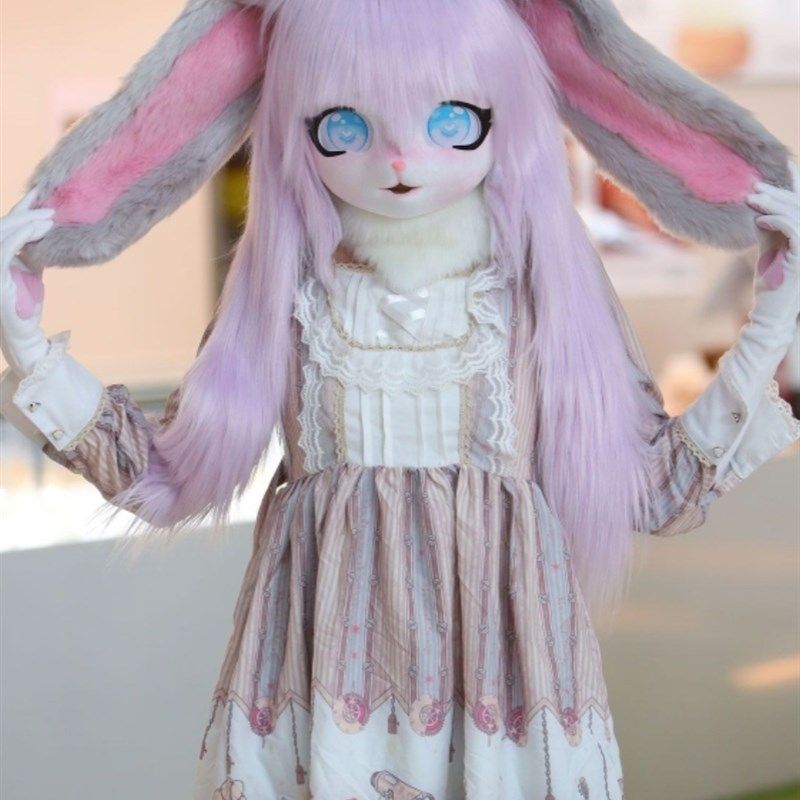 2025年漫展必备!KIG系Furry兽装兔子头骨成品,福瑞控必入的PCOS服兽装头套女现款推荐-furry福瑞-淘宝好物网