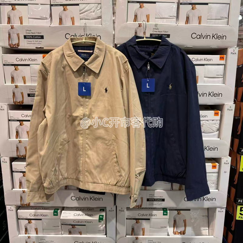 Costco New Product Polo R.L. Ralph Lauren Men's Jacket Long-Sleeve Pony Logo Vintage Costco New Product Polo R.L. Ralph Lauren Men's Jacket Long-Sleeve Pony Logo Vintage