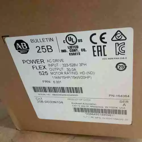 INVERтор AB Rockwell, 25B-D030N104, новое и оригинальное