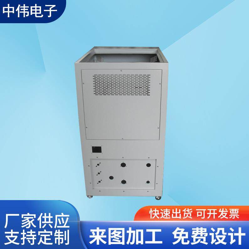 Processing various sheet metal cases, cabinets, chiller cases, electric heater cases,