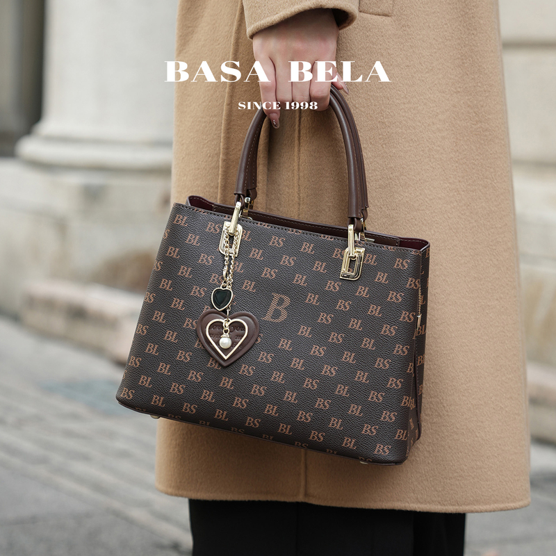 basabela New Style Large-Capacity Handbag for Mothers, High-End Handbag for Women, Suitable as a Qixi Festival Gift