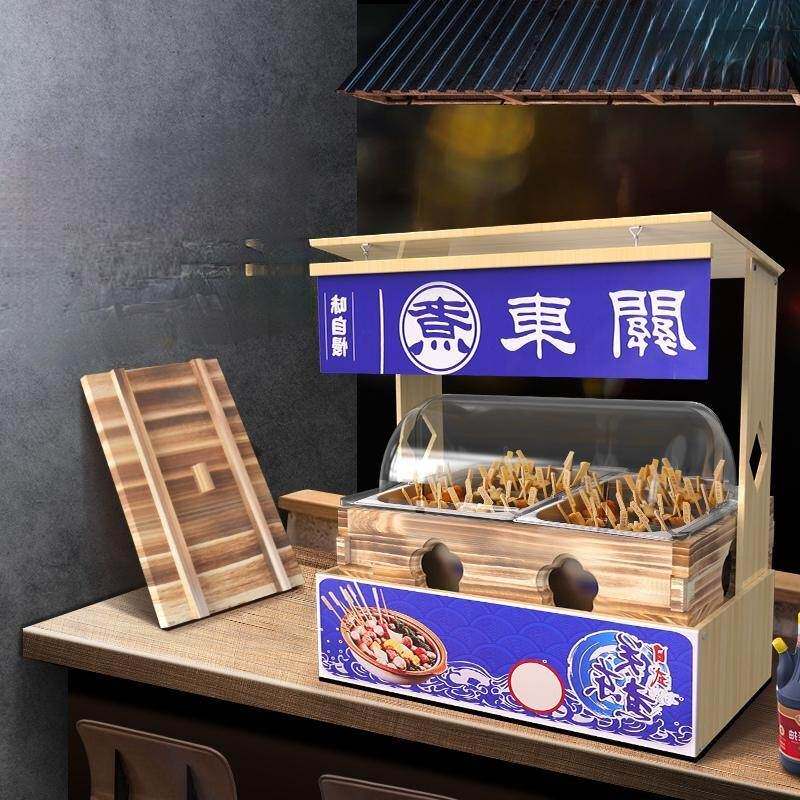 Машина Oden коммерческое электрическое отопление шампуры ароматное оборудование кастрюля oden решетчатая кастрюля Mala Tang машина для фритюрницы деревянный каркас дома