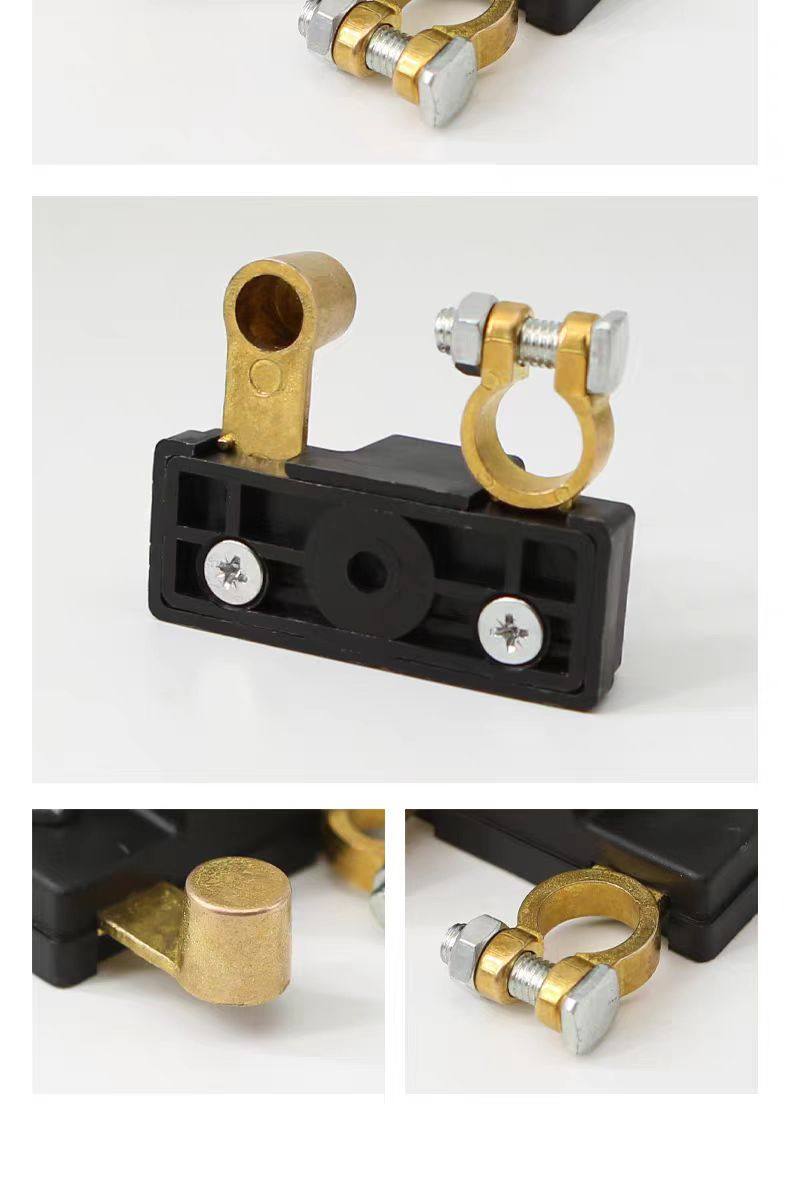 Car Battery Power Switch Protector, Anti-Leakage, Anti-Drainage, New Brass Vehicle Model