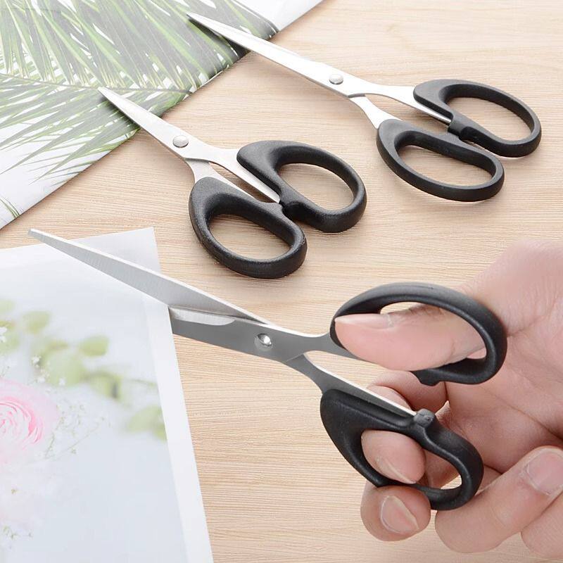 Stationery Scissors, Office and Home Sewing Scissors, Stainless Steel Craft Scissors, Portable Student Scissors Supplies