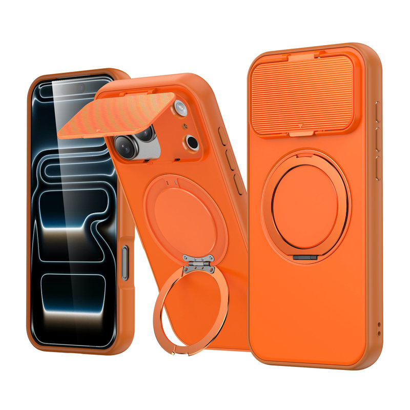 360 ° Rotating Magnetic Stand Suitable for Apple 17 Phone Case Air with Flip Cover Lens Protection iPhone 16 Pro Max New Model 15 Plus Dustproof 14 Pro Skin-Feel 13 Full Coverage 12 Pro Trendy