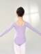 Sansha France Sansha Children's Ballet Dance Suit Long-sleeved Exercise Suit Training Ballet Performance Jumpsuit
