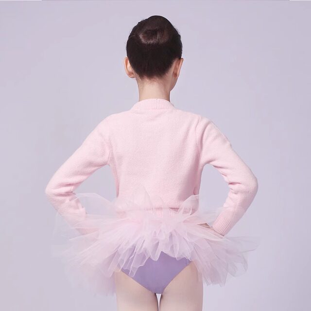 Sansha France Sansha Kidsren's Dance Autumn and Winter Warm Clothing Women's Knitted Practice Tops Ballet Dance Clothing for Women