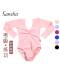 Sansha Children's Ballet Dance Costume for Girls, Long-Sleeve Leotard, Children's One-Piece Outfit, Girls' Exam Outfit