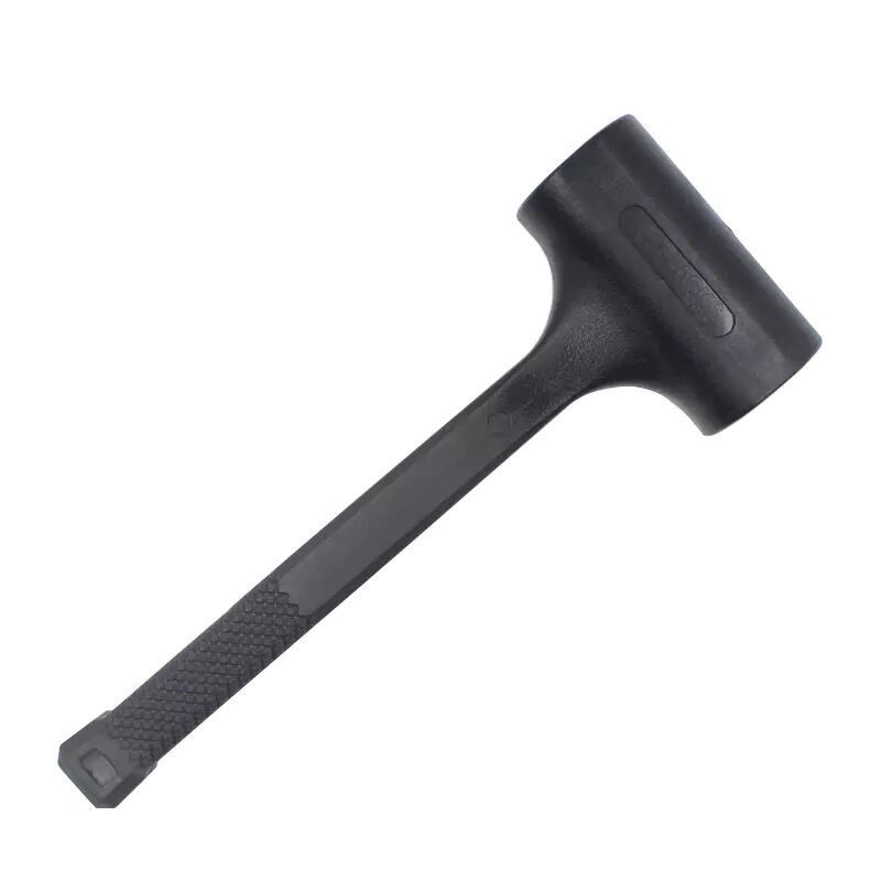 Non-rebound rubber hammer No stretch hammer Taiwan Champagne hammer shockproof hammer mounting hammer mounting tile Tile Hammer bier tool