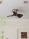 French-Style Vintage Bedroom Home-Use Integrated Fan Light, Retro Dining Room Living Room Simple 2026 New Model Lighting Fan Light