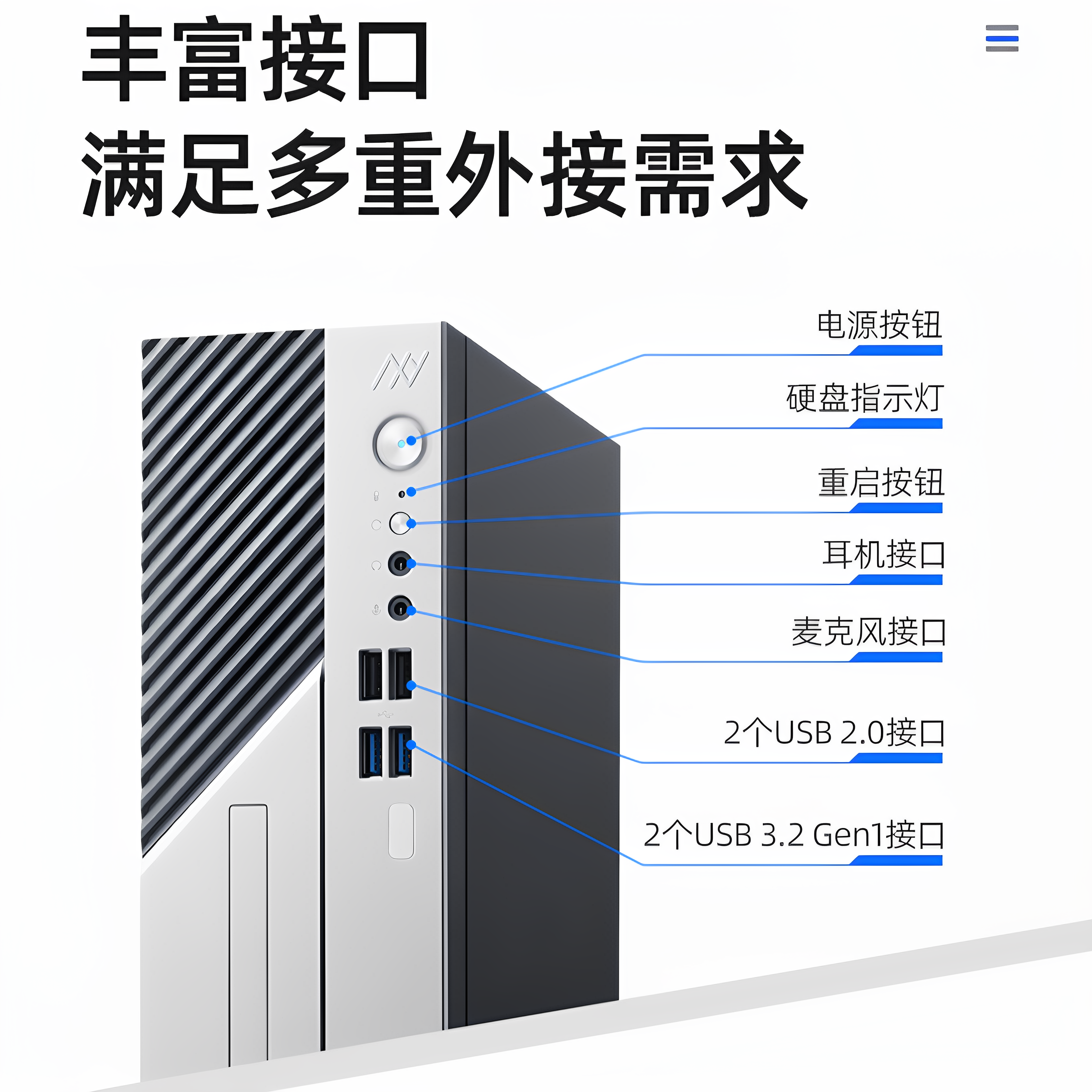 Mechanic Creator S Host I5-12600Hx Twelve-Core High-Performance Office Business Mini Desktop Host
