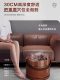 Foot Bath Bucket, Wooden Bucket with Heating and Constant Insulation, Dispels Cold and Removes Dampness, Portable for Home Use, Solid Wood, Thickened and Heightened, Massage Foot Bath Basin