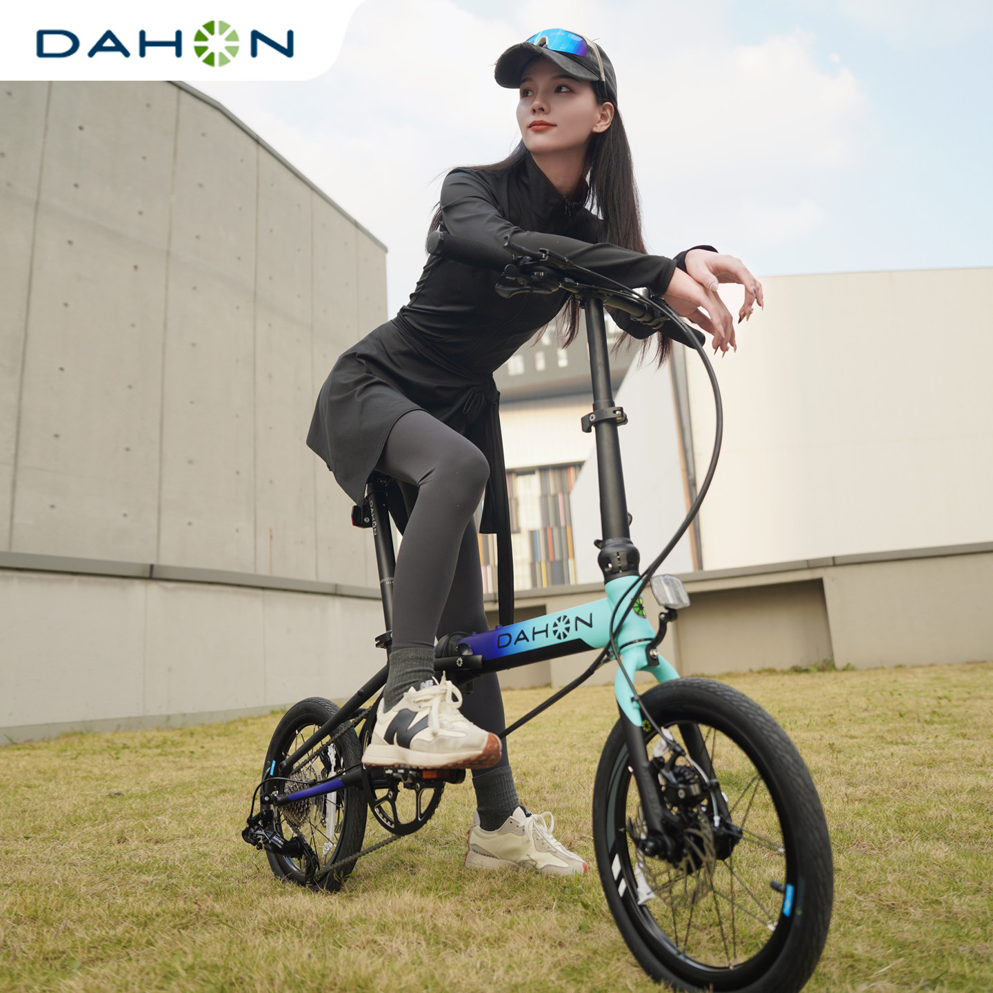 DAHON Dahon K3Plus16-дюймовый 9-ступенчатый ультралегкий складной велосипед с дисковым тормозом для взрослых мужчин и женщин KAA693