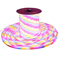 Flexible round racing led neon light with 360 degree outdoor waterproof atmosphere luminous light lighting linear light strip