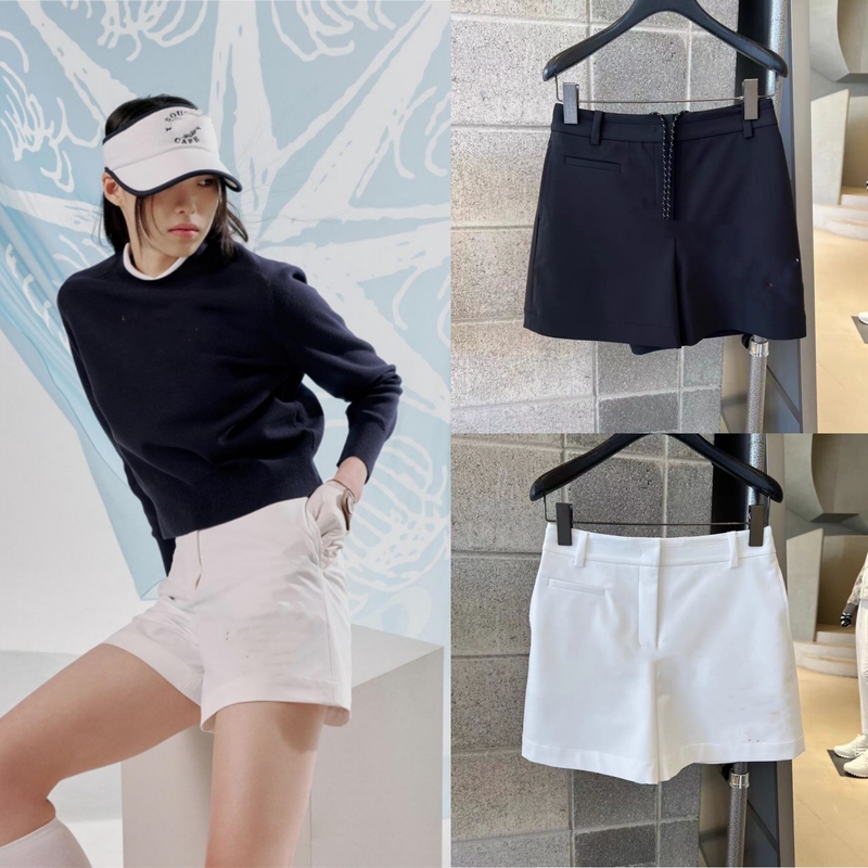 Korean Golf Shorts 2025 Summer Versatile Hot Pants Sports Casual Pants Women's Shorts for Summer Wear