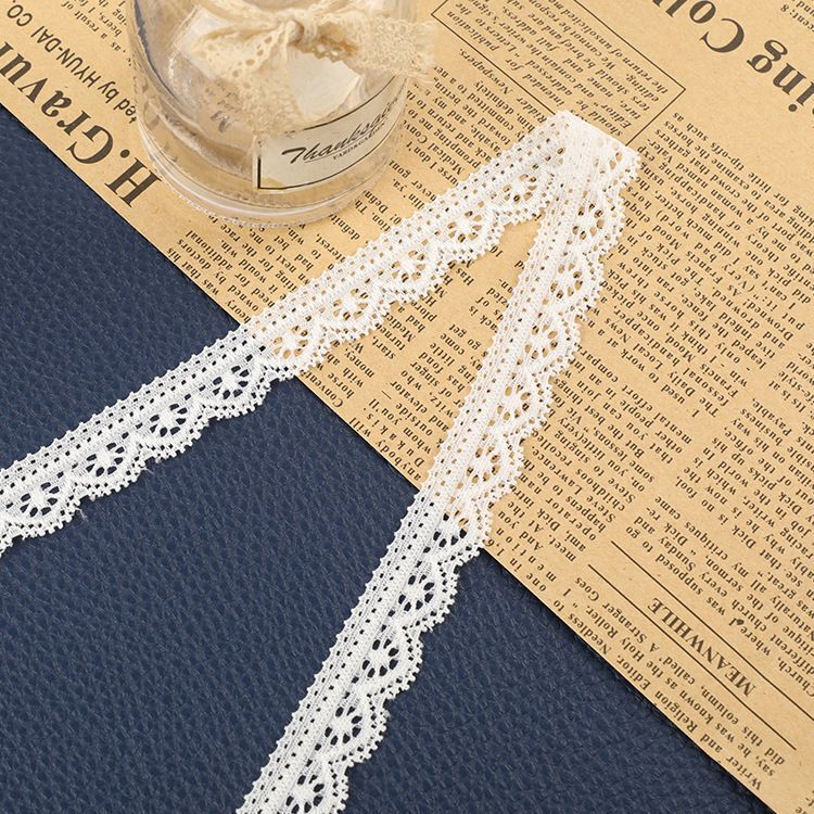Single-Sided Wavy Lace Trim 2cm Elastic Lace Trim Collar and Cuff Lace Trim Accessories