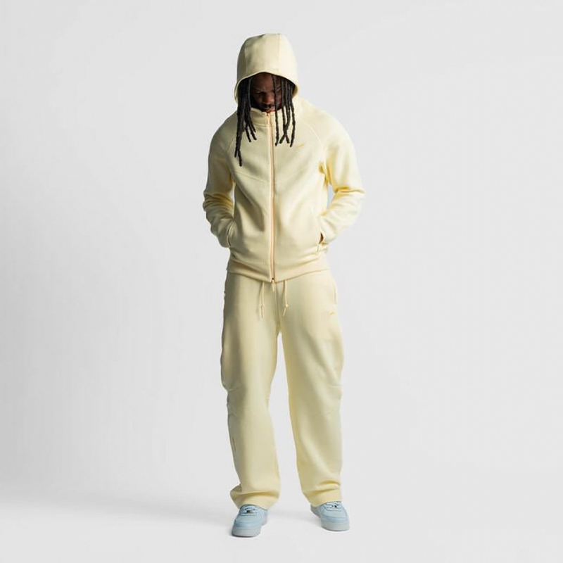 High-Quality Nocta X Drake New Air Layer Double Zipper Sports Crewneck Hoodie and Sweatpants Set