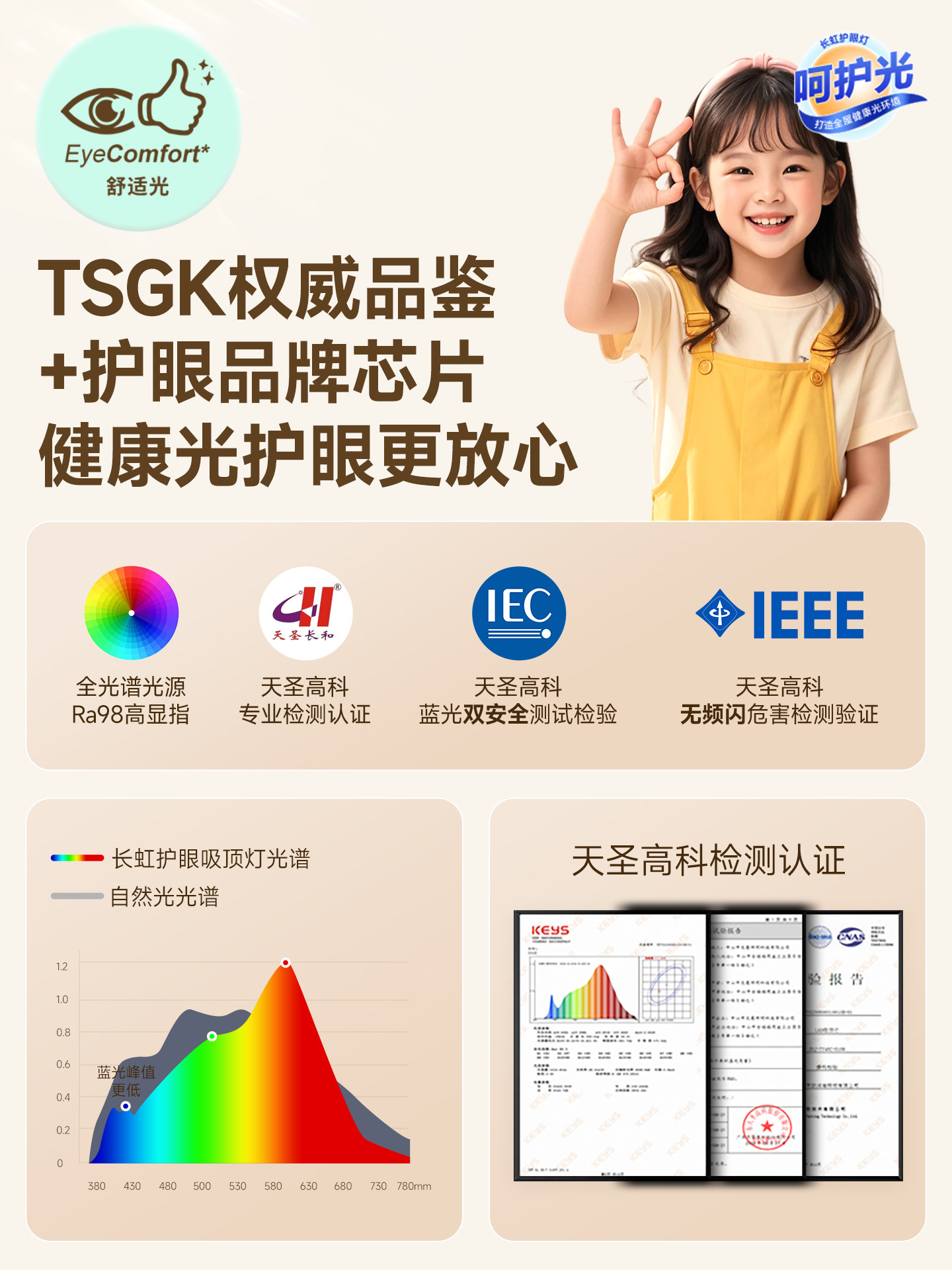 Changhong Living Room Main Light, Modern, Simple and Elegant, 2025 New Ceiling Light, Eye-Protecting Zhongshan Lighting Fixtures, Whole House Set