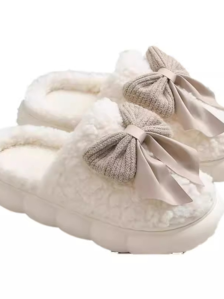 soft sole Cotton Slippers for Women, Autumn and Winter 2025 New Style, Indoor Home Thick-Soled Plush Maternity Slippers for Women in Winter