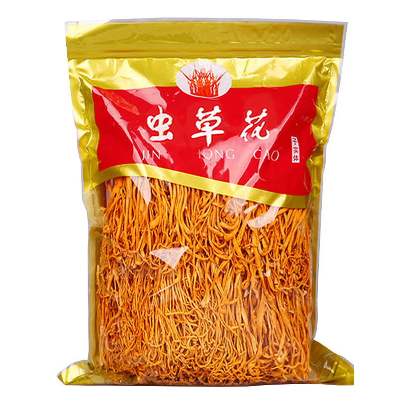 干虫草花干货煲汤官方旗舰店2025新鲜商用特产级炖汤料包虫草金菇