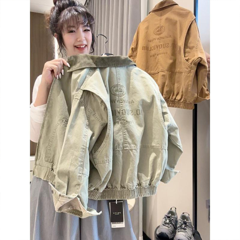 Boys' Jacket Spring and Autumn 2026 New Style Casual Stylish Workwear Lapel Top Autumn Children's Jacket Trendy