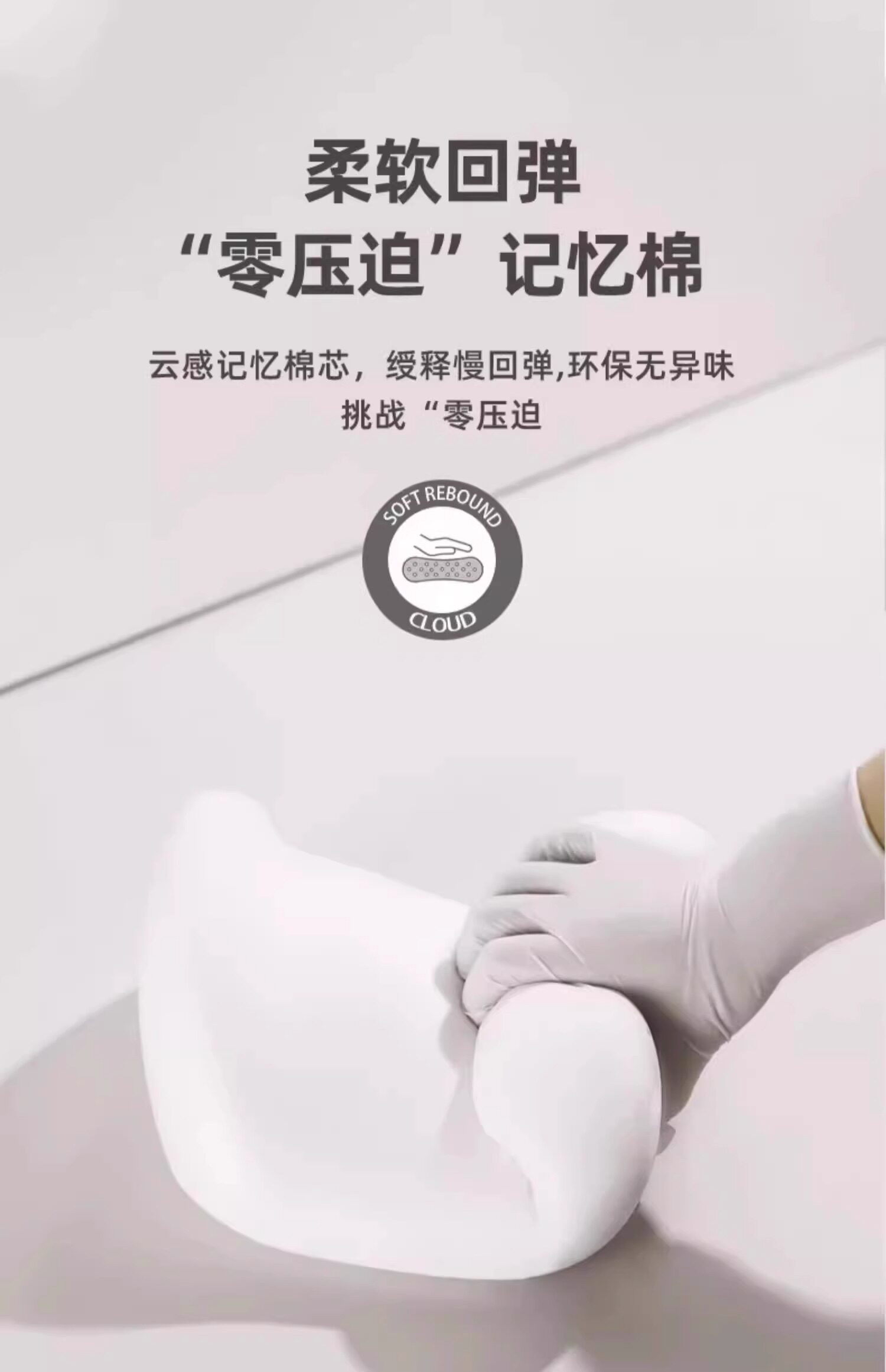 Car Lumbar Support Memory Foam Car Seat Back Cushion Lumbar Pillow New Energy Vehicle Lumbar Pad Waist Support Lumbar Brace