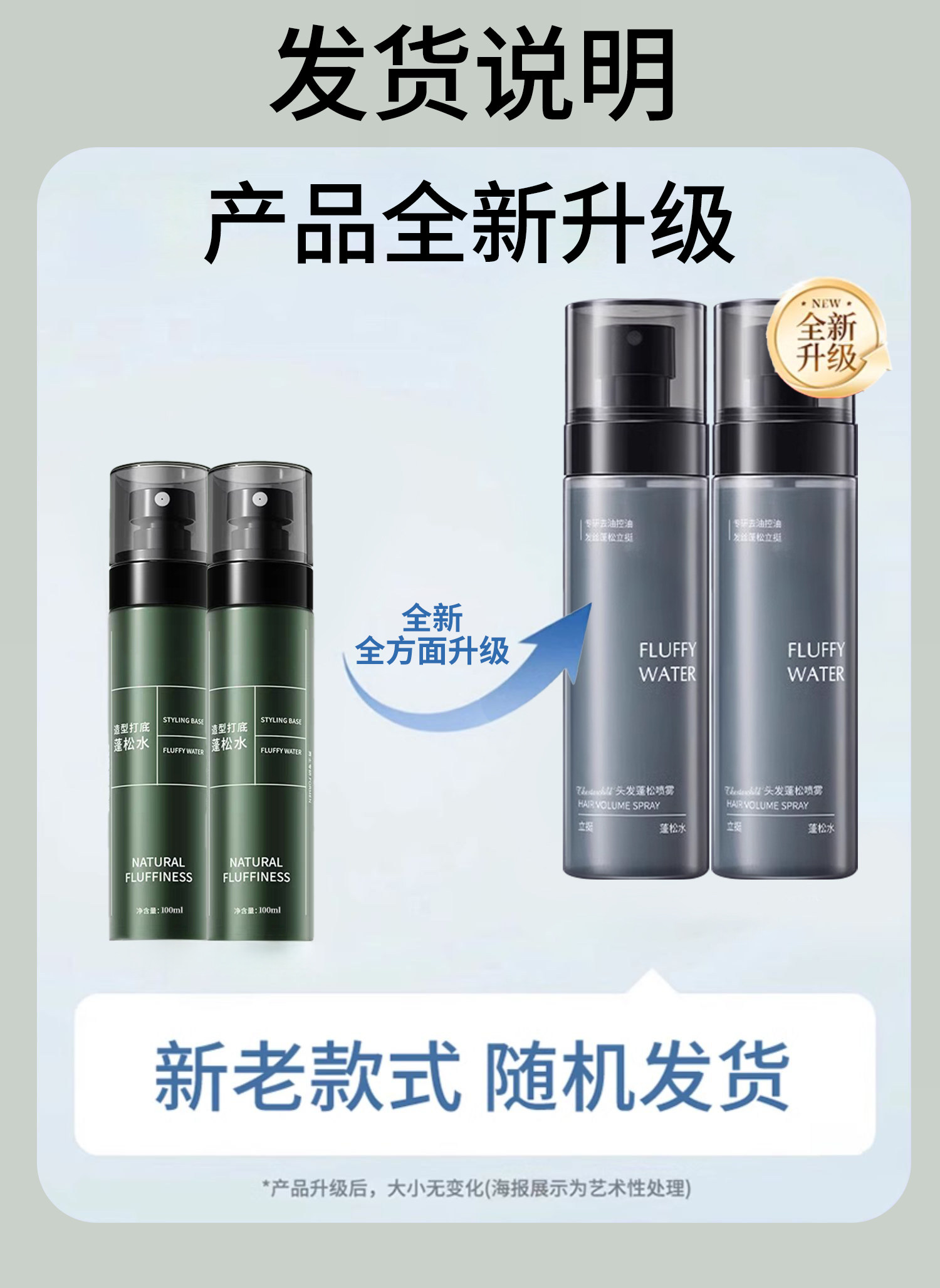 2-in-1 Men's Hair Volumizer and No-Wash Styling Primer - Detail image 4