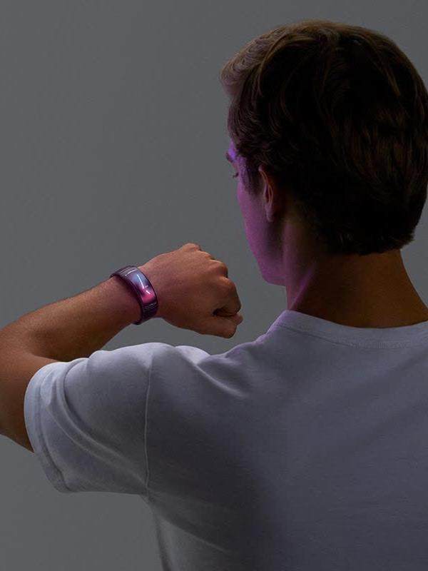 Suitable for Huami X Smart Bracelet with High-Definition Curved Screen, All-Day Exercise, Heart Rate, Blood Oxygen, Sleep Monitoring, and Offline Payment