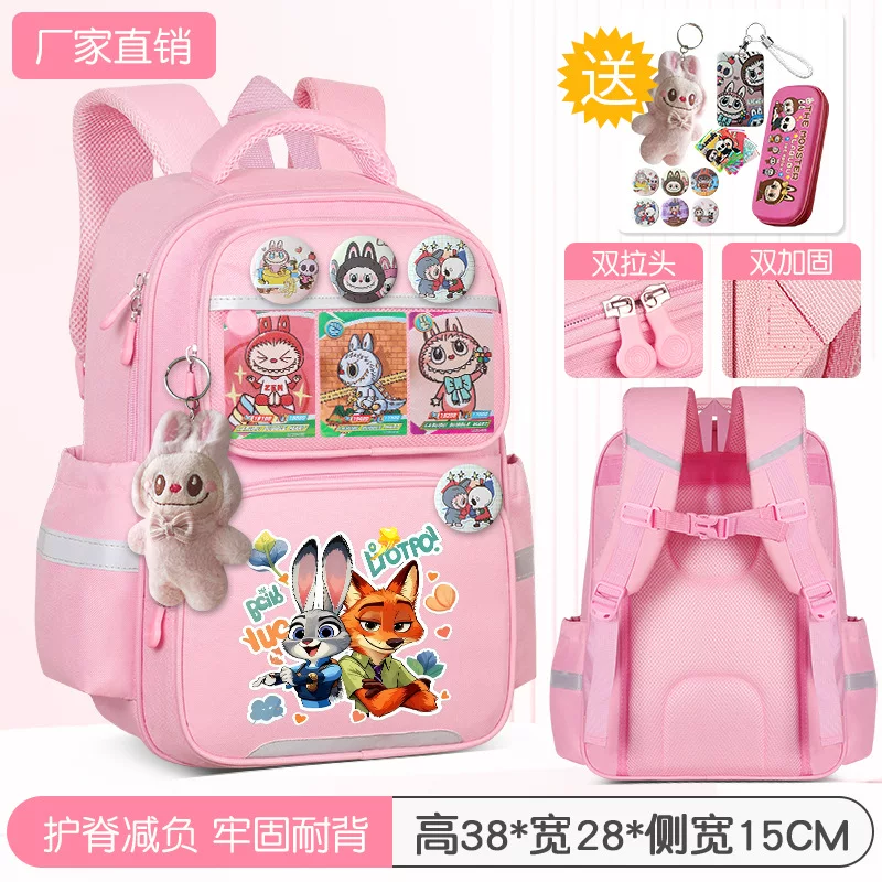 Cartoon capacious backpack, 3-6 years